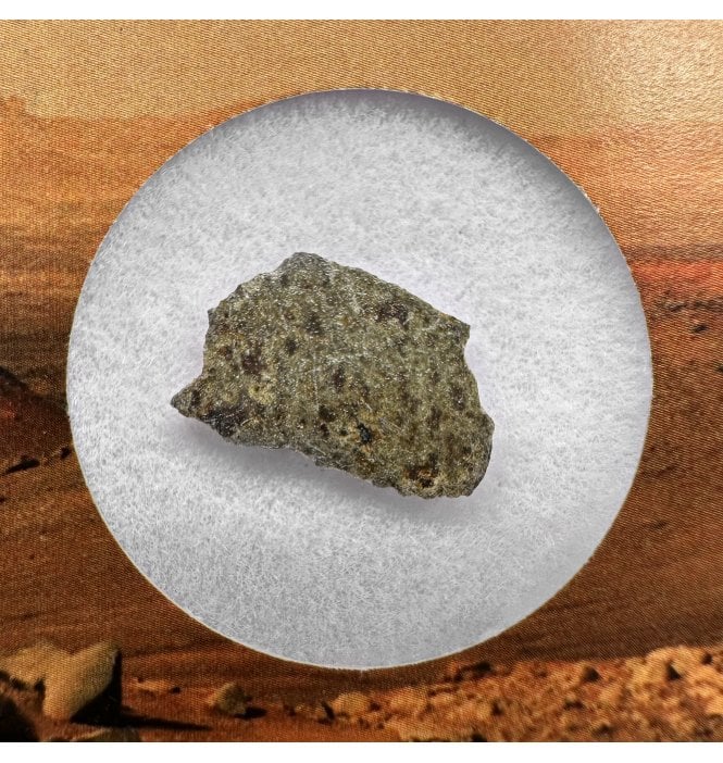 0.250g Martian Shergottite Meteorite Amgala 001 Martian Meteorite (SKU M2493)