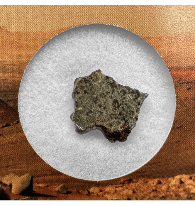 0.250g Martian Shergottite Meteorite Amgala 001 Martian Meteorite (SKU M2497)