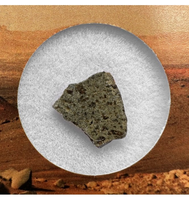 0.250g Martian Shergottite Meteorite Amgala 001 Martian Meteorite (SKU M2499)