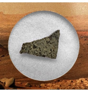 0.250g Martian Shergottite Meteorite Amgala 001 Martian Meteorite (SKU M2500)