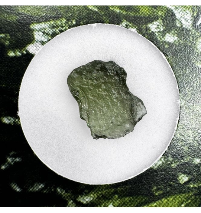 >0.3g Moldavite Meteorite Ejector (Tektite) (SKU M1573)