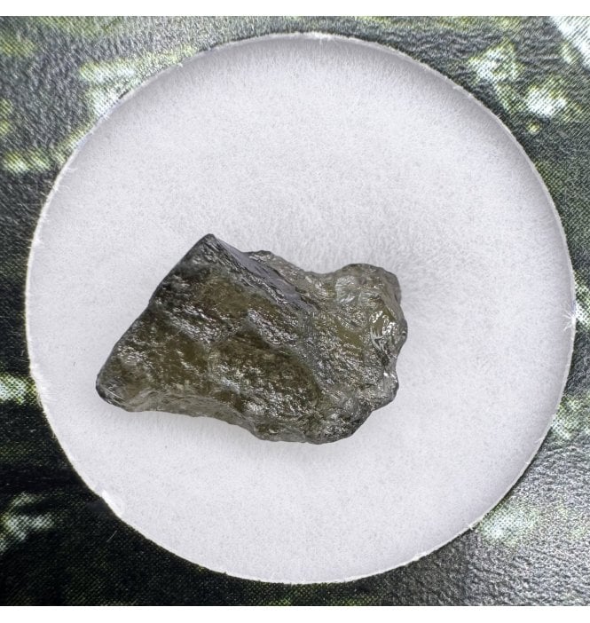 >0.3g Moldavite Meteorite Ejector (Tektite) (SKU M1961)