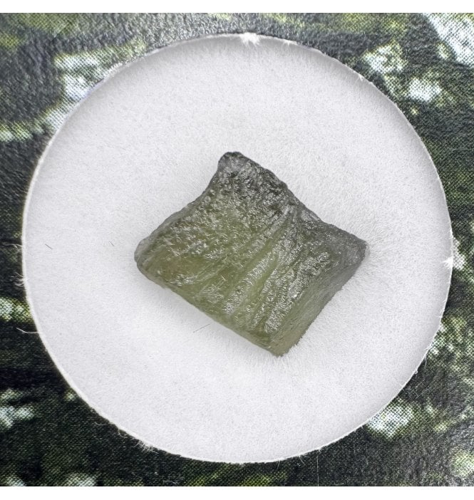 >0.3g Moldavite Meteorite Ejector (Tektite) (SKU M1964)