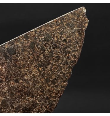 13g NWA 869/L4-6 Stoney Meteorite Bracciated Chondrite Slice (SKU M2449)