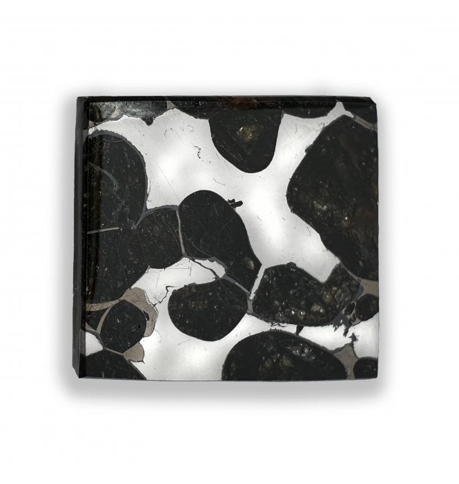 4g Sericho Pallasite Slice Stony-Iron Meteorite (SKU M2808)