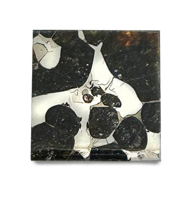 5 g Sericho Pallasite Slice Stony-Iron Meteorite (SKU M1526)