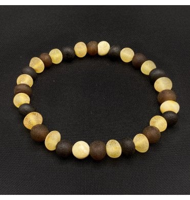 Baltic Amber Elasticated Bracelet (SKU Amber-161)