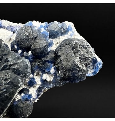 Blueberry Fluorite Cluster (SKU R1367)