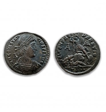 Bronze Centenionalis Roman Coin:- Constans (SKU COIN206)