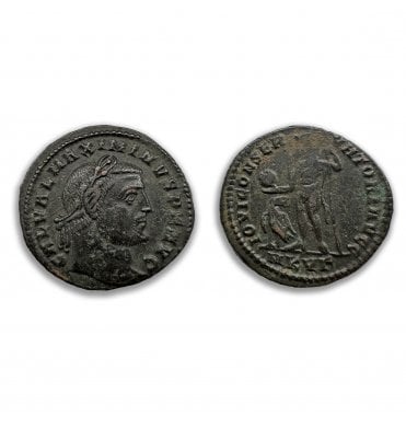 Bronze Roman Coin:- Maximianus II (SKU COIN212)