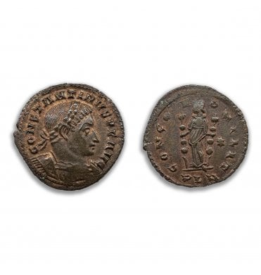 Genuine Bronze Roman Coin:- Constantine the Great (SKU COIN199)