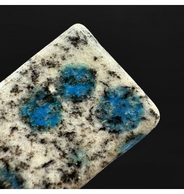 K2 Stone (White Granite with Azurite) (SKU R1695)