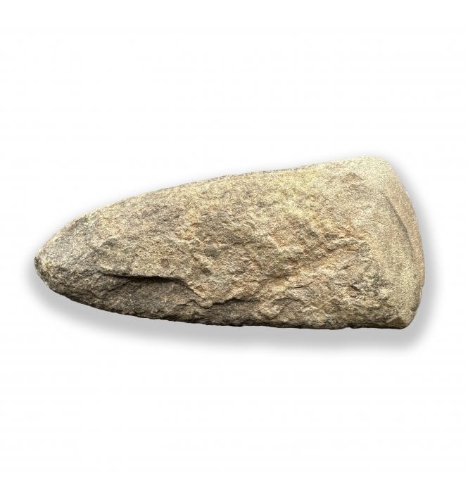 Neolithic Tenerean Culture Chert Celt Tool Found Sahara Desert, Niger, North Africa:- Neolithic Chert Celt Tool (SKU Tool-216)